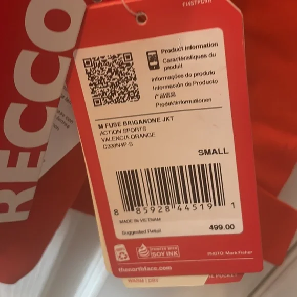 NWT The North Face Steep Series M Fuse Brigandne Jacket men’s Small - Picture 5 of 5